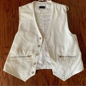 FB Women’s White Vest Size L
